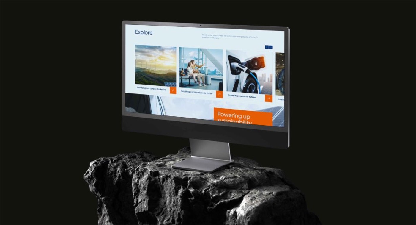 Ducab: presentation mockup of the corporate website and product catalogue