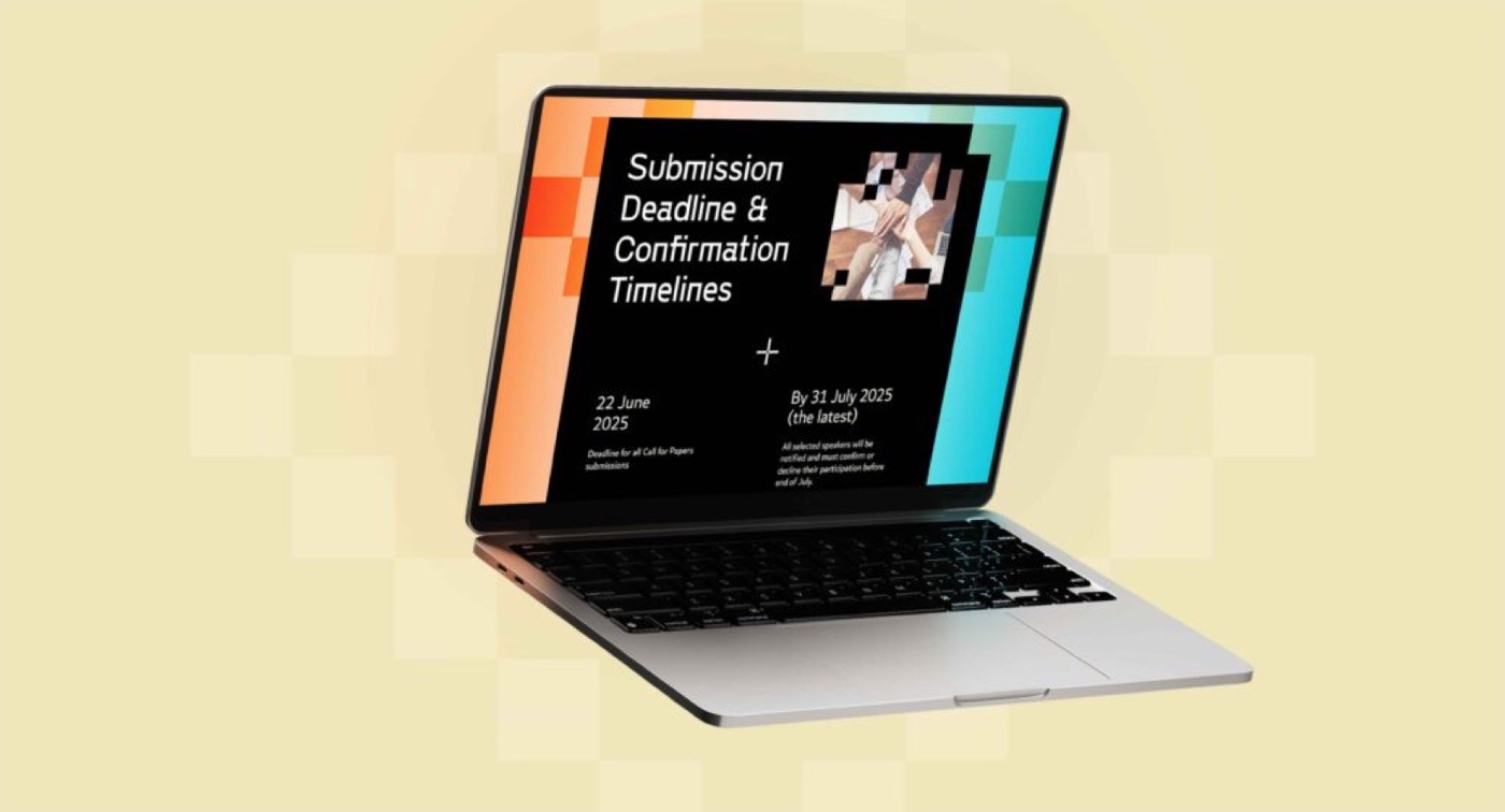 ICOM Dubai 2025: presentation mockup of the conference website